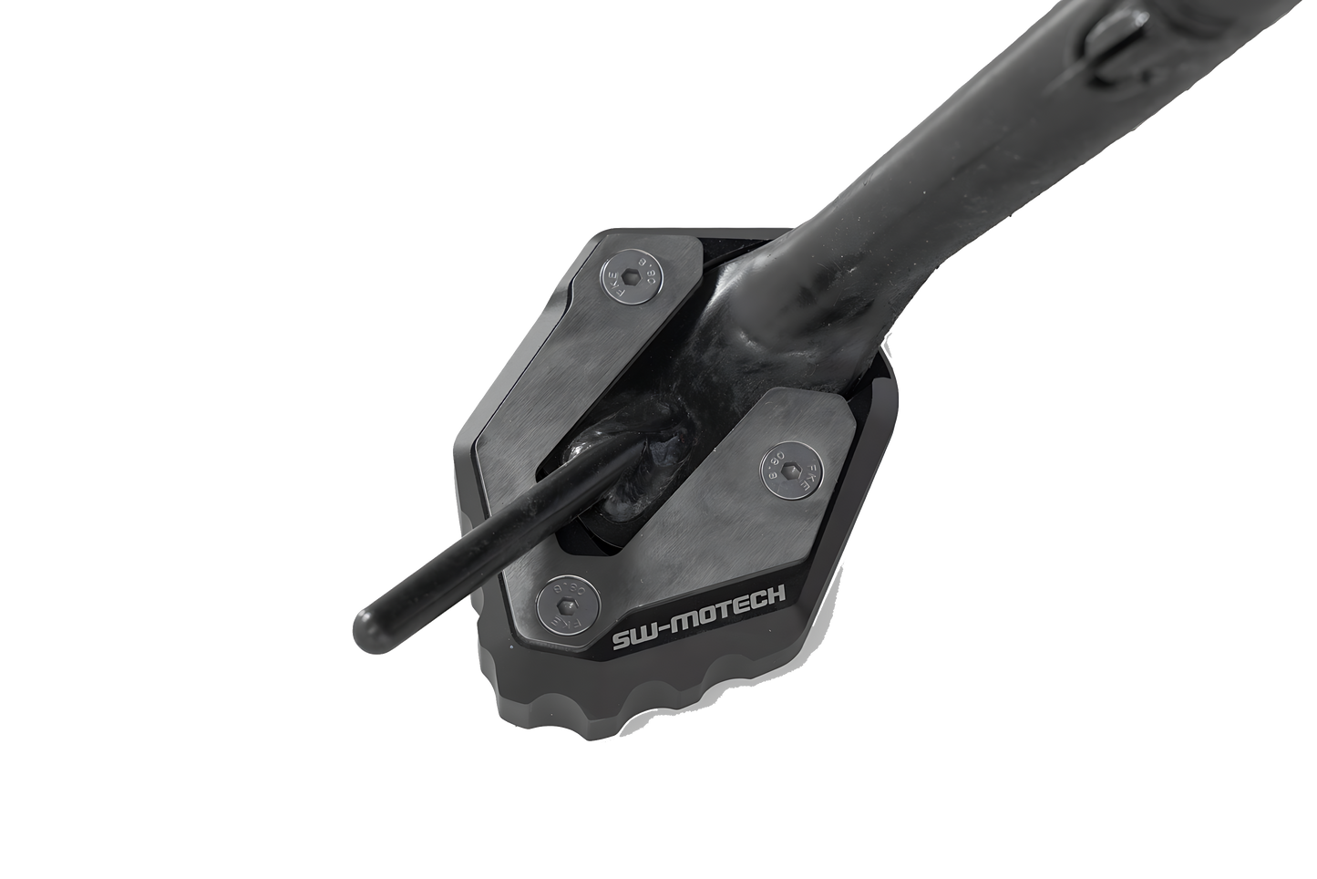 Pata de cabra para caballete lateral Negro/Plateado. Yamaha MT-09 (20-).