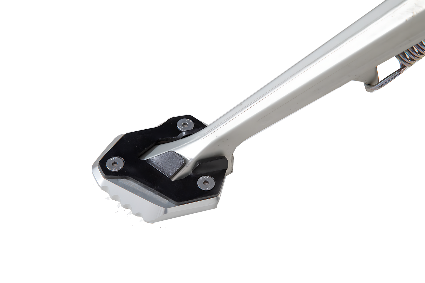 Extension para caballete lateral Negro/plateado. Modelos Tiger 800 XC/XR (17-).