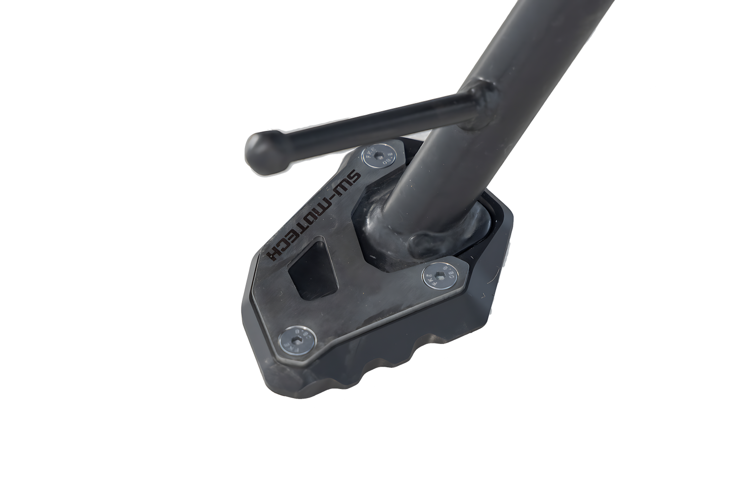 Extension para caballete lateral Negro/plateado. Moto Morini X-Cape 650 (21-).