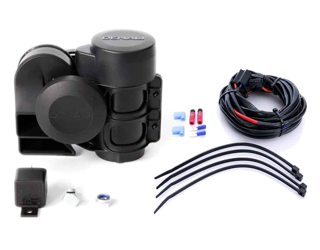 Bocina de aire Denali de Doble Tono. (incluye arnes)