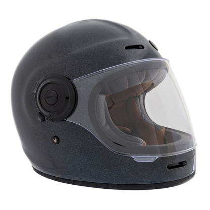 Casco Torc T1 Newport Negro Metálico