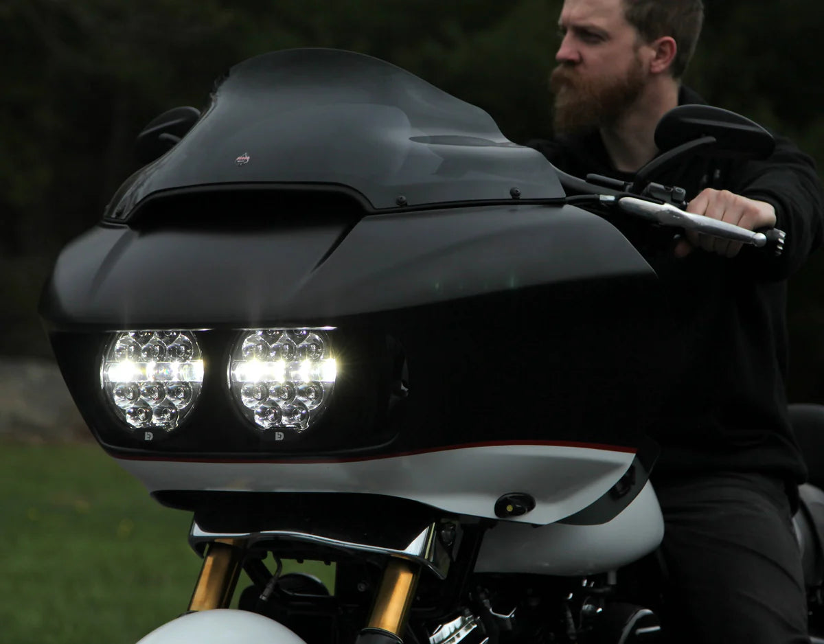 Faros Denali Electronics D14 Destroyer - Kit LED para Harley Road Glide