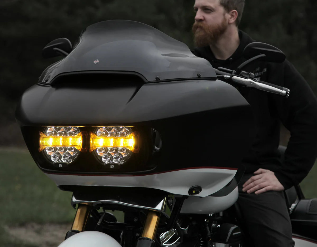 Faros Denali Electronics D14 Destroyer - Kit LED para Harley Road Glide