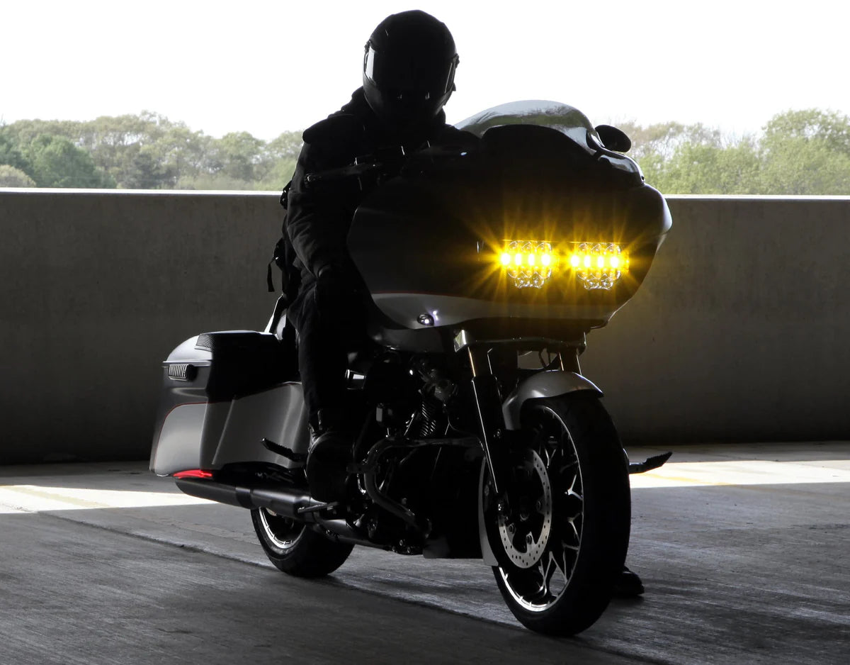 Faros Denali Electronics D14 Destroyer - Kit LED para Harley Road Glide