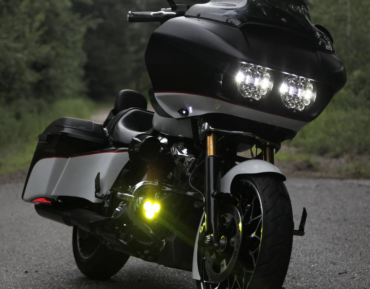 Faros Denali Electronics D14 Destroyer - Kit LED para Harley Road Glide