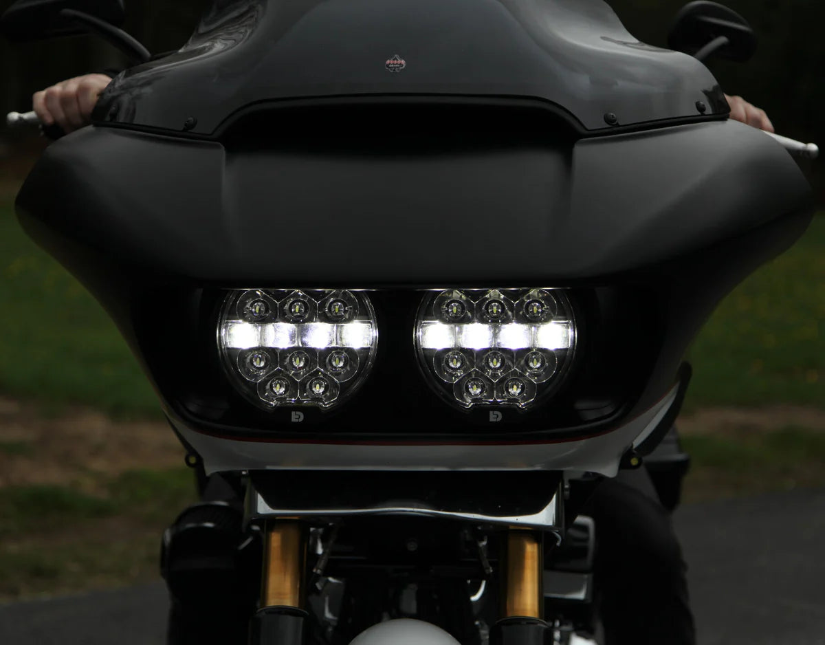 Faros Denali Electronics D14 Destroyer - Kit LED para Harley Road Glide