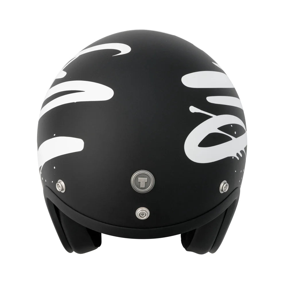 Casco Torc 3/4 Del Mar Wild One Negro