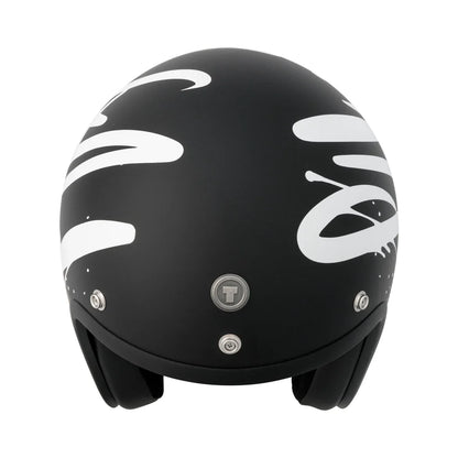 Casco Torc 3/4 Del Mar Wild One Negro