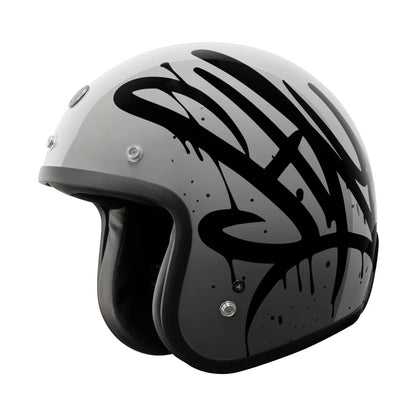 Casco Torc 3/4 Del Mar Wild One Gris