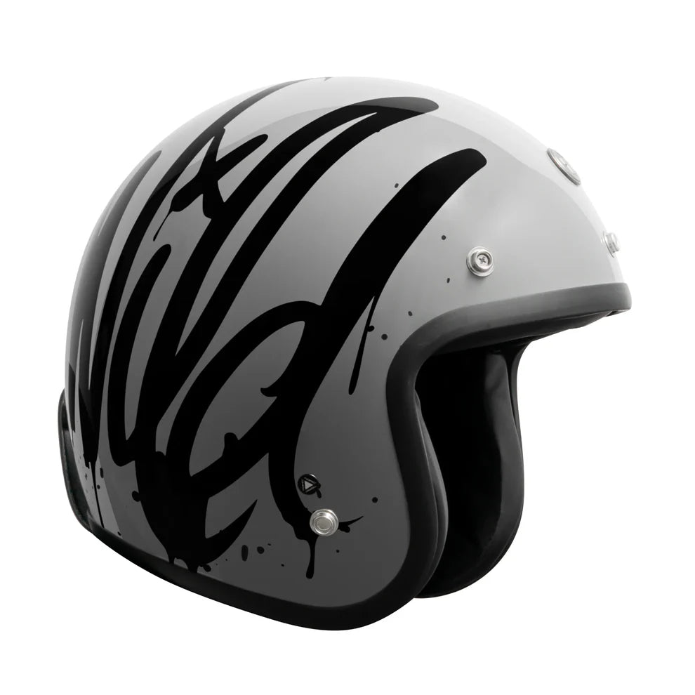 Casco Torc 3/4 Del Mar Wild One Gris