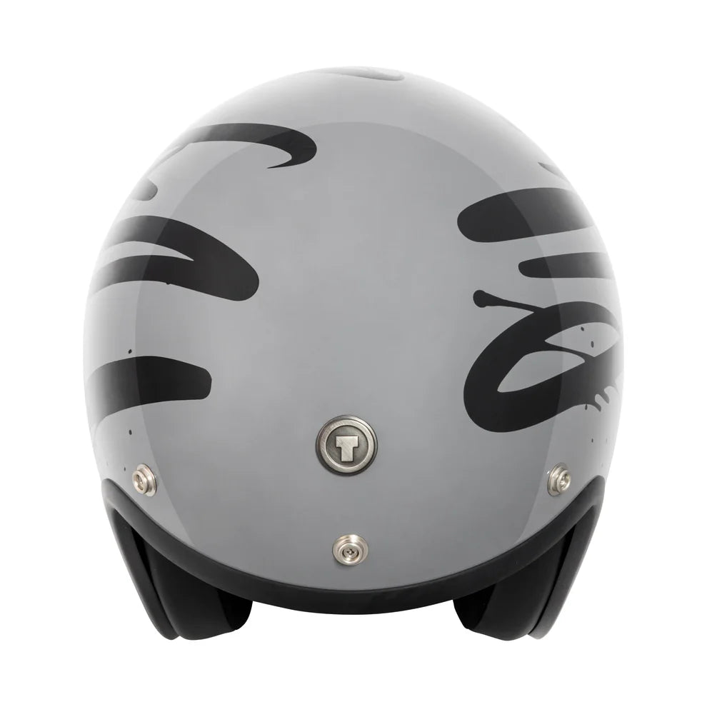 Casco Torc 3/4 Del Mar Wild One Gris
