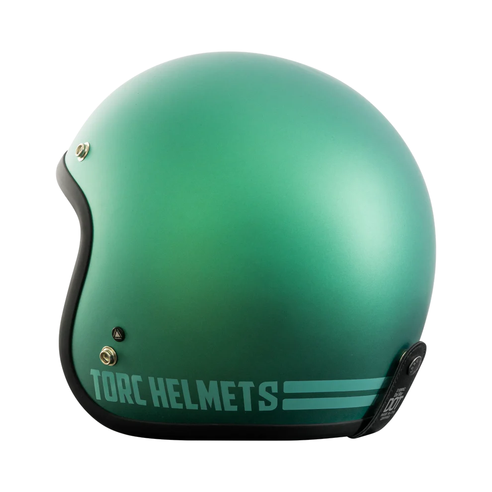 Casco Torc 3/4 Del Mar Verde Iridicente