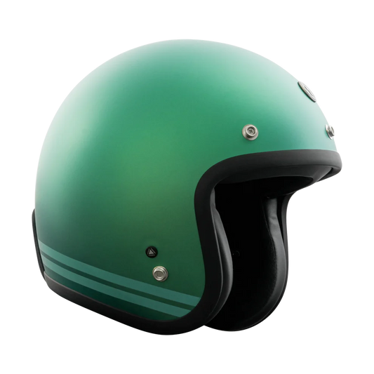 Casco Torc 3/4 Del Mar Verde Iridicente