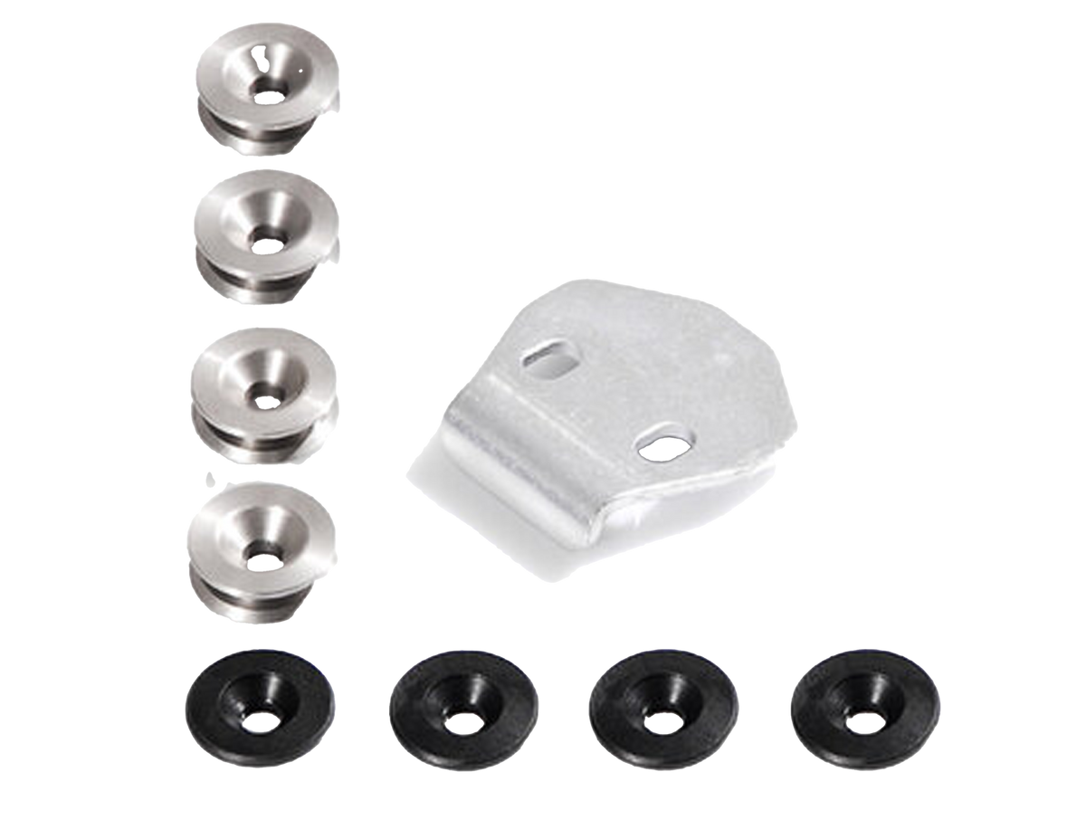 Hardware For Sw Motech Removeable Rack Kit adaptador STEEL-RACK de SW-MOTECH Negro Para STEEL-RACKS – ACC Parts