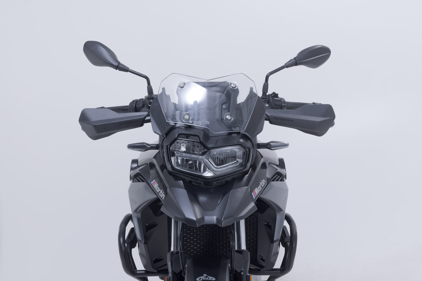 SW-MOTECH Kit de protectores de manos Sport Negro. BMW F750 GS (17-).