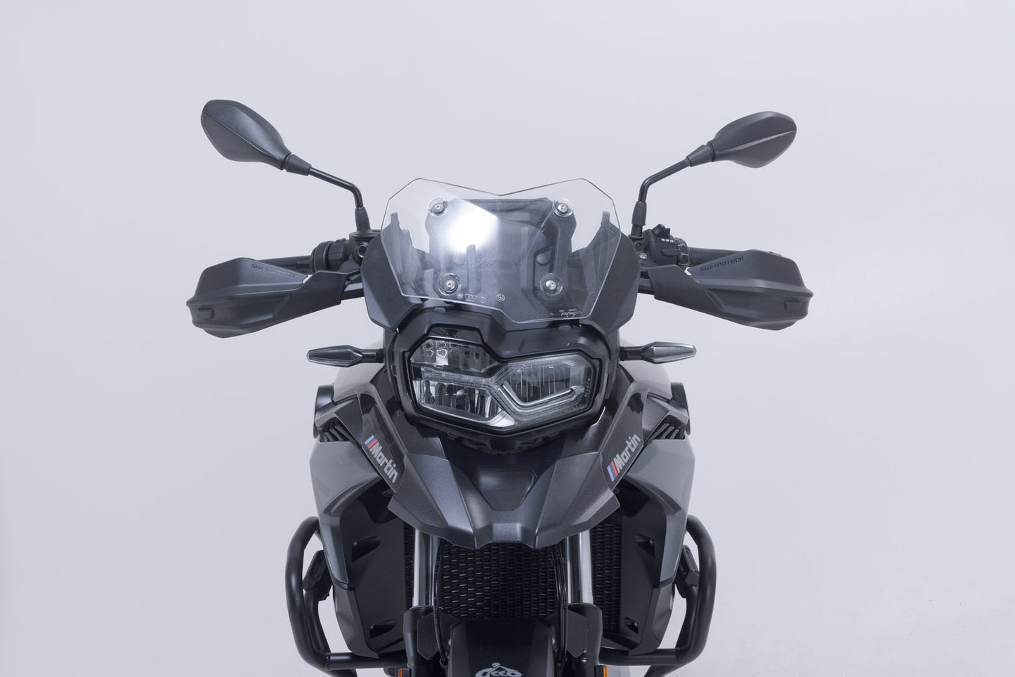 SW-MOTECH Kit de protectores de manos Adventure Negro. BMW F750 GS (17-).