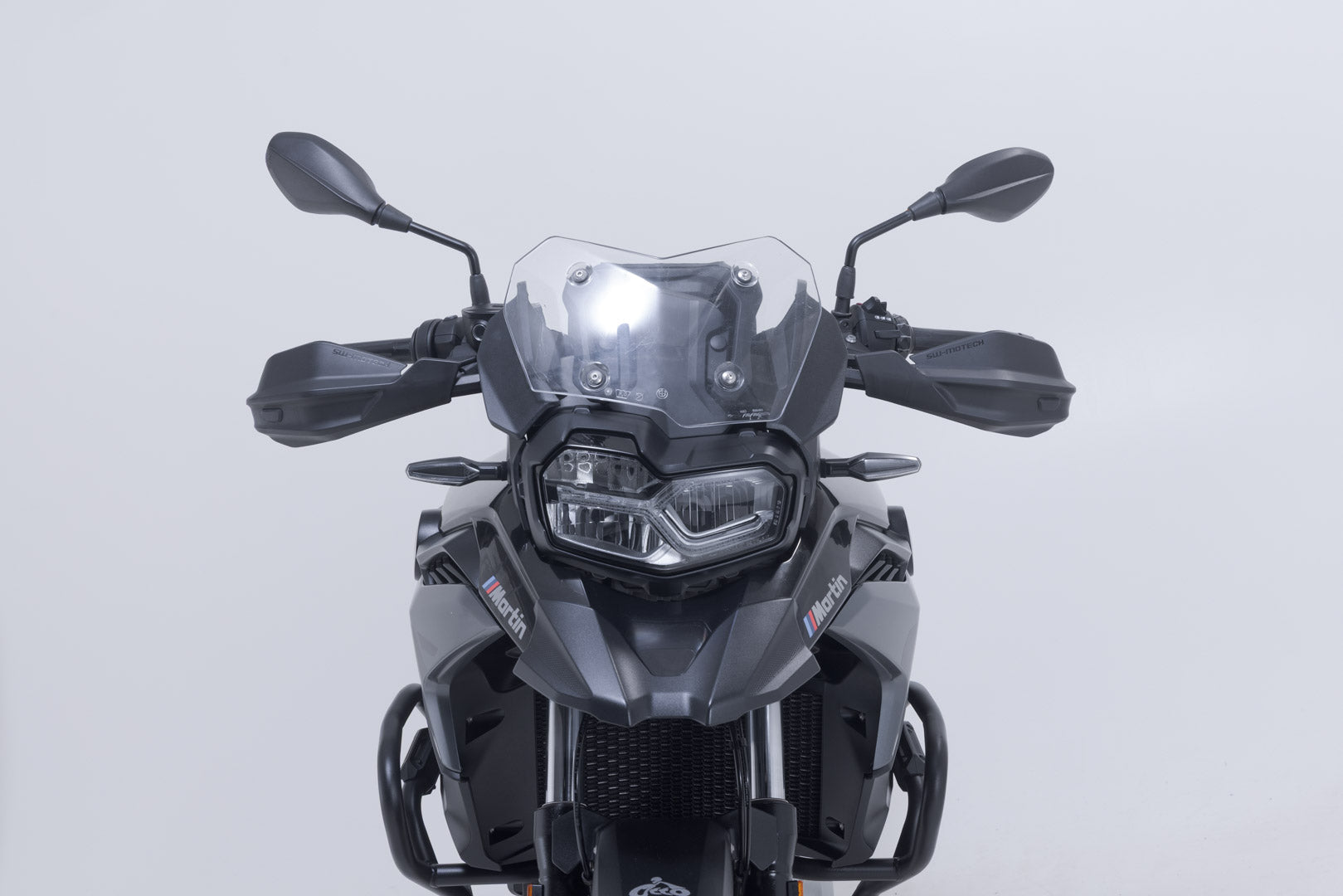 SW-MOTECH Kit de protectores de manos Adventure Negro. BMW F750 GS (17-).