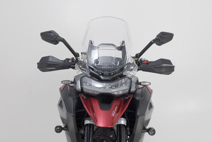 SW-MOTECH Kit de protectores de manos Adventure Negro. Modelos Triumph Tiger 1200GT / Rally.