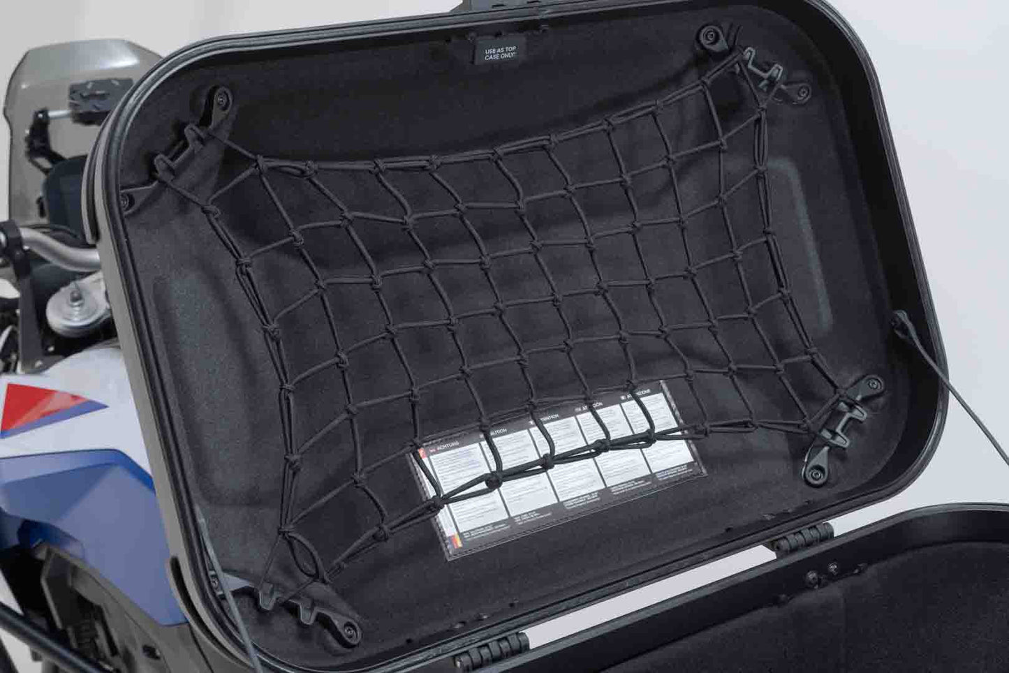 SW-MOTECH Red de tapa XXL Negro. Para DUSC XL. 240 cm x 400 mm.