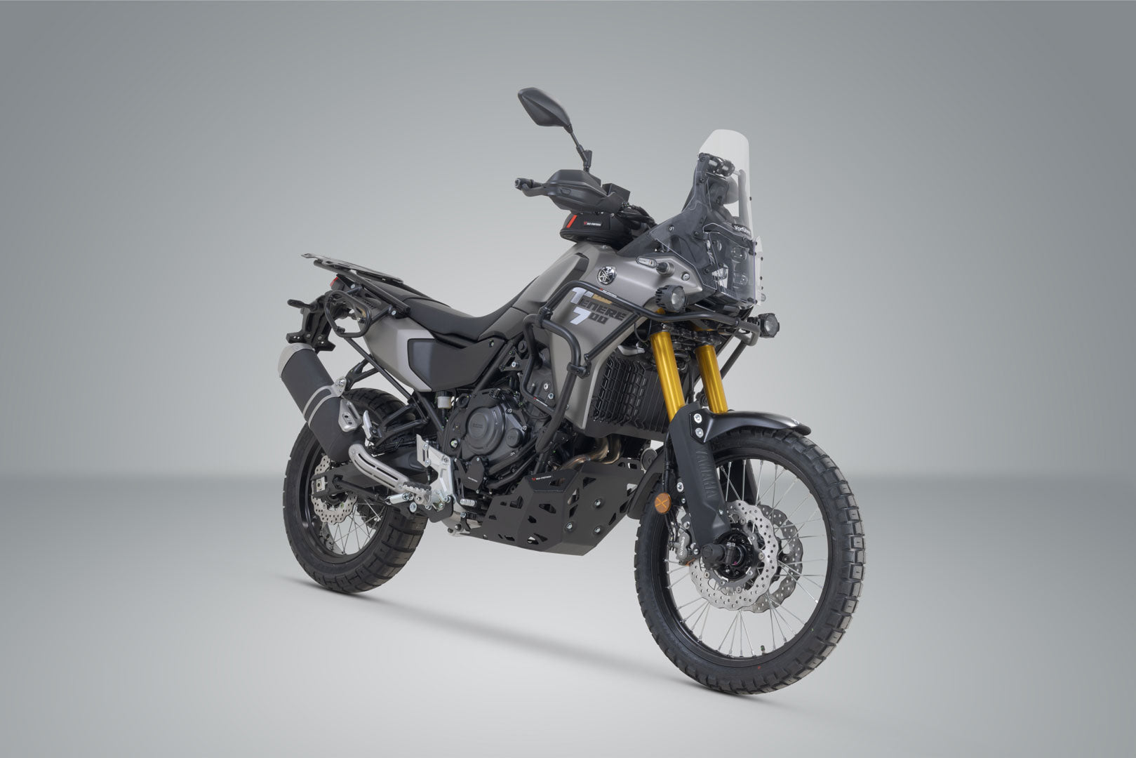 SW-MOTECH Soporte lateral izquierdo SLC Modelos Yamaha Ténéré 700 (19-24).