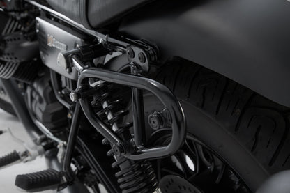 SW-MOTECH Soporte lateral izquierdo SLC Moto Guzzi V9 Roamer/Bobber (15-).