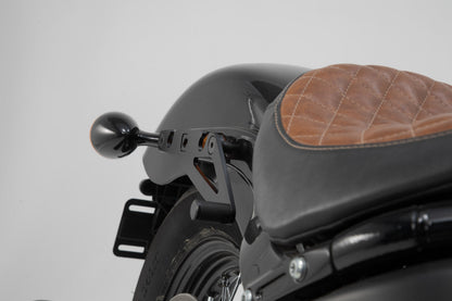 SW-MOTECH Soporte lateral SLH derecho LH1 Harley-Davidson Street Bob/Slim/Standard. Per LH1.