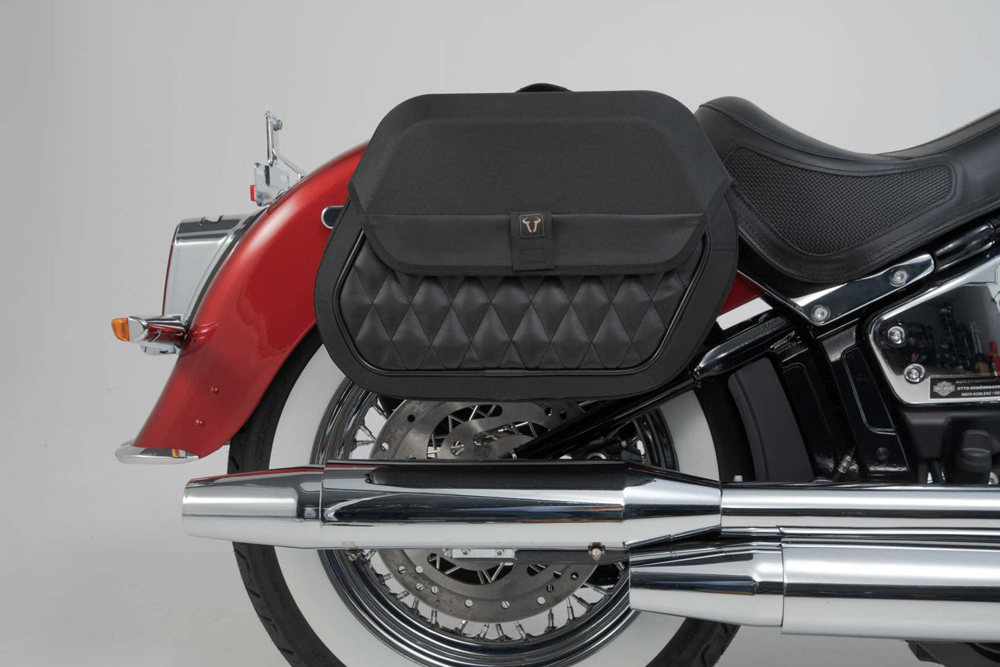 SW-MOTECH Soporte lateral SLH izquierdo LH2 Harley-Davidson Softail Deluxe (17-). Para LH2.