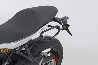 SW-MOTECH SLC soporte lateral izquierdo Ducati Monster 821/1200 Super Sport 950.