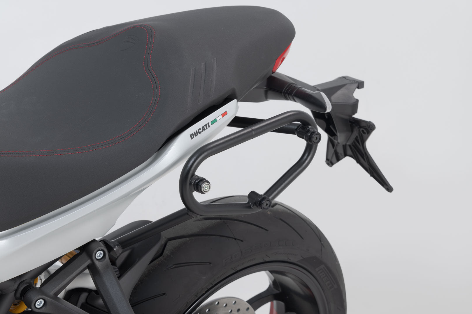 SW-MOTECH SLC soporte lateral izquierdo Ducati Monster 821/1200 Super Sport 950.
