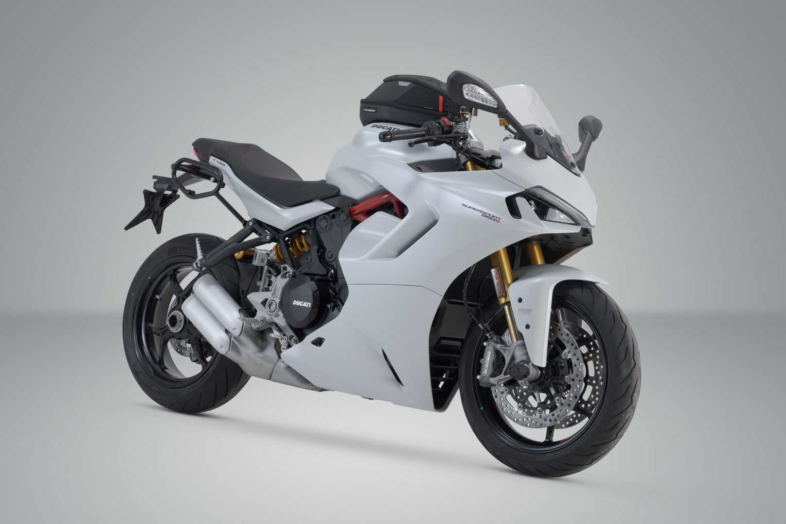 SW-MOTECH Soporte lateral derecho SLC Ducati Monster 821/1200 Super Sport 950.