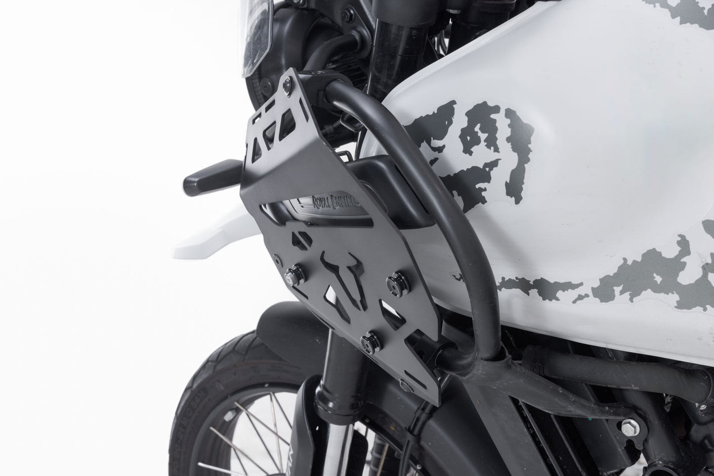 SW-MOTECH Soporte lateral izquierdo SLC para barras prot. or Royal Enfield Himalayan 450 (23-).