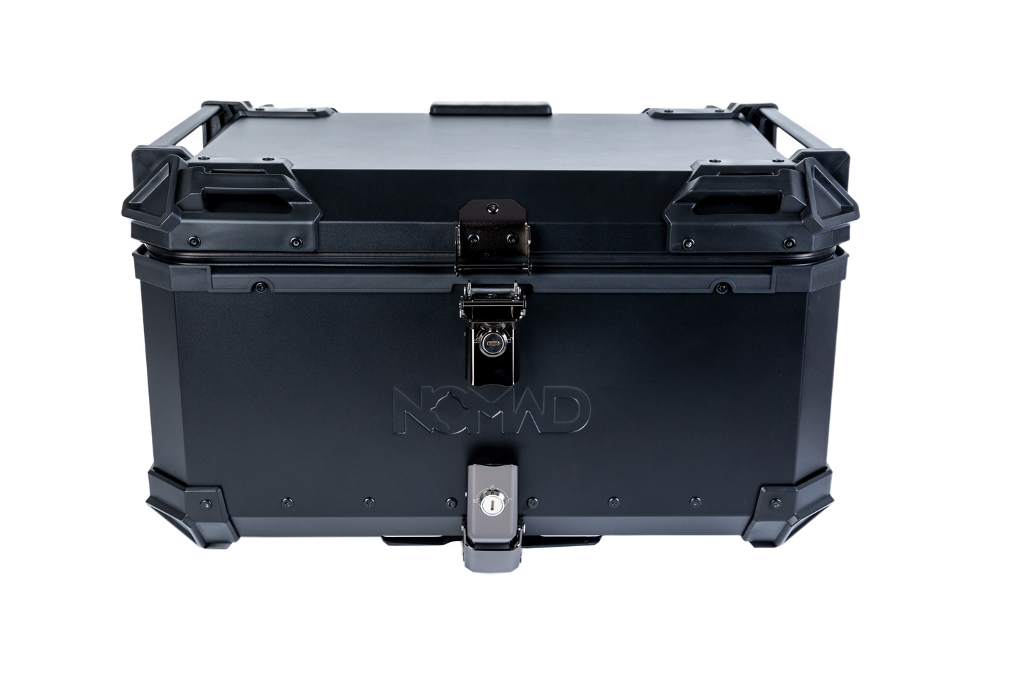 Top Case NOMAD. 65 litros. Capacidad 2 Cascos. (Incluye Respaldo y Base)