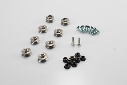 SW-MOTECH Kit adaptador para soporte lateral PRO Para maletas laterales AERO ABS. Para 2 maletas.