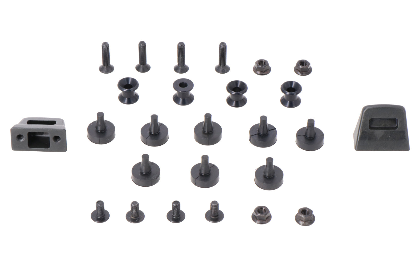 SW-MOTECH Kit de adaptadores para soportes laterales PRO Para Givi MonoKey. Montaje de 2 maletas.