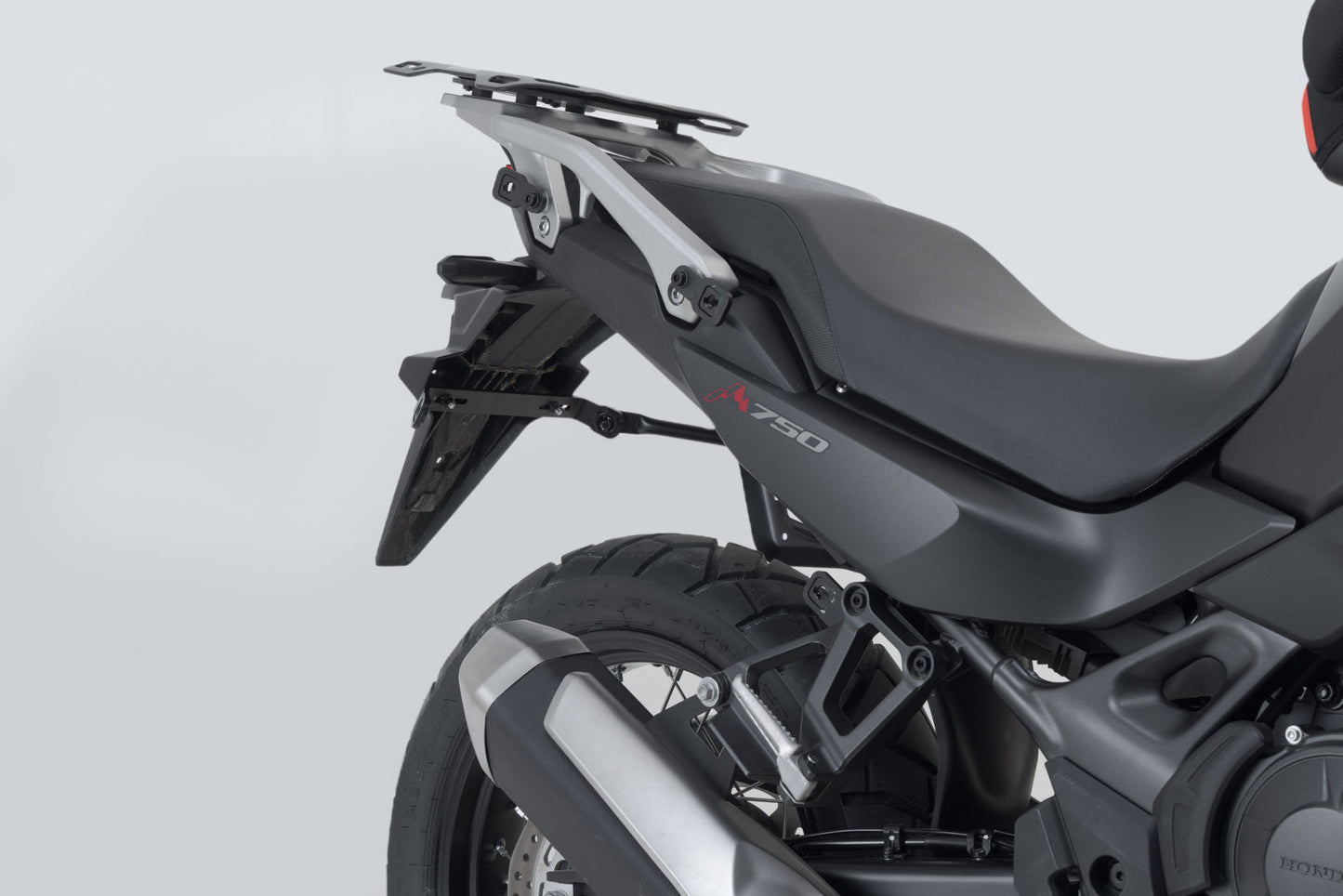 SW-MOTECH Soporte lateral PRO Negro. Honda XL750 Transalp (22-).
