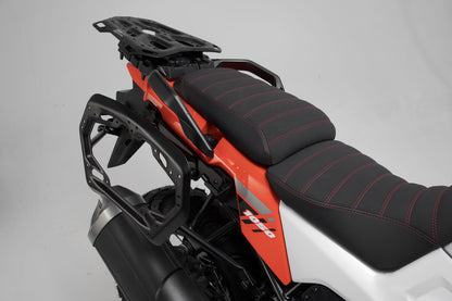 SW-MOTECH Soporte lateral PRO Negro. Suzuki V-Strom 1050 (19-).