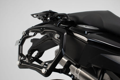SW-MOTECH Soporte lateral PRO Negro. BMW F 800 / 700 / 650 GS (07-18).