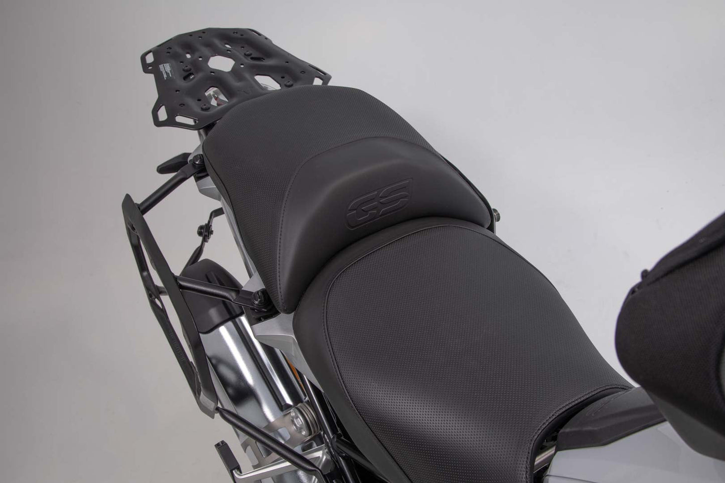 SW-MOTECH Soporte lateral PRO Negro. BMW R1200GS (12-18) R1250GS (18-).