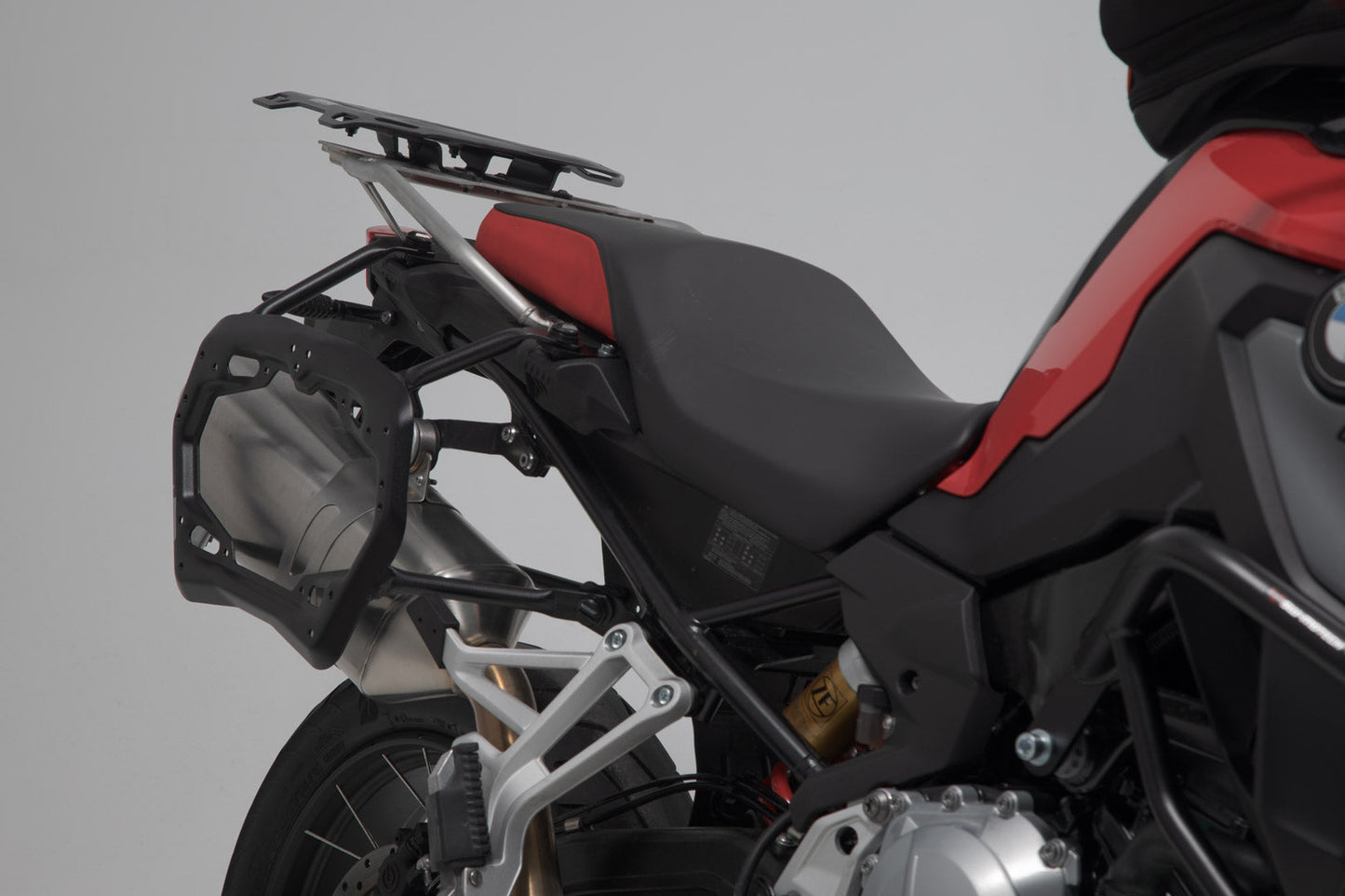 SW-MOTECH Soporte lateral PRO Negro. BMW F 750/800 GS F 850 GS/Adv (17-).
