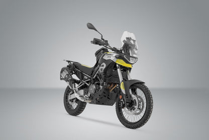 SW-MOTECH Soporte lateral PRO Negro. Aprilia Tuareg 660 (21-) / Rally (24-).