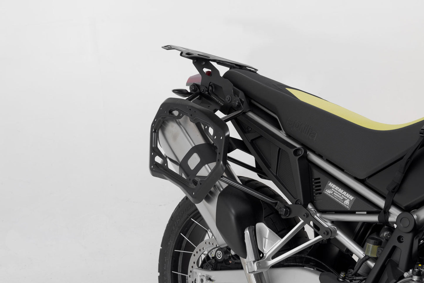 SW-MOTECH Soporte lateral PRO Negro. Aprilia Tuareg 660 (21-) / Rally (24-).