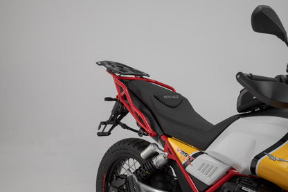 SW-MOTECH Soporte lateral PRO Negro. Moto Guzzi V85 TT (19-23).