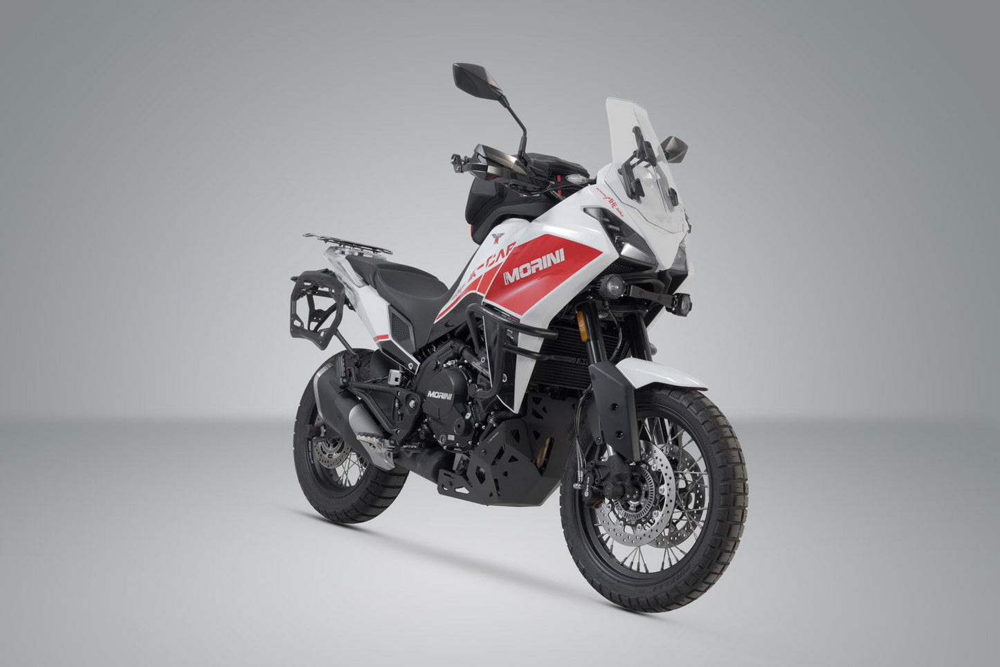 SW-MOTECH Soporte lateral PRO Negro. Moto Morini X-Cape 650 (21-).