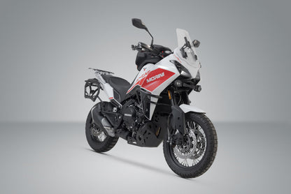 SW-MOTECH Soporte lateral PRO Negro. Moto Morini X-Cape 650 (21-).