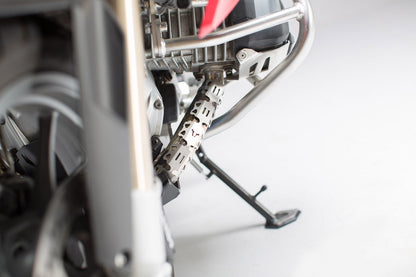 SW-MOTECH Protección para el tubo colector Plateado. Universal. Para colector-Ø 32-50 mm.