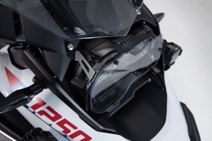 SW-MOTECH Protector de luces delanteras Soporte panel de PVC. R1200GS(12-)R1250GS(18-)