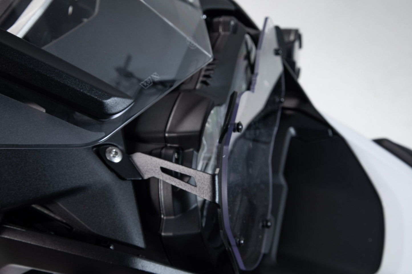 SW-MOTECH Protector de luces delanteras Soporte panel de PVC. R1200GS(12-)R1250GS(18-)