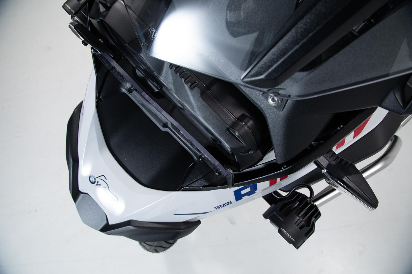 SW-MOTECH Protector de luces delanteras Soporte panel de PVC. R1200GS(12-)R1250GS(18-)