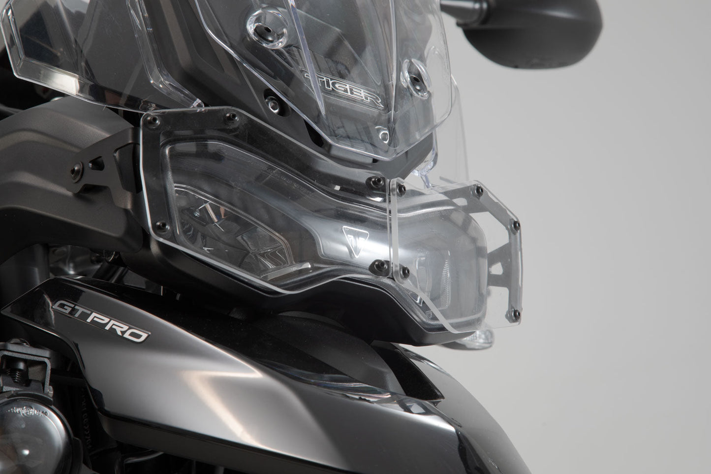 SW-MOTECH Protector de luces delanteras Soporte con pantalla. Tiger 900/ GT/ Rally/ Pro.