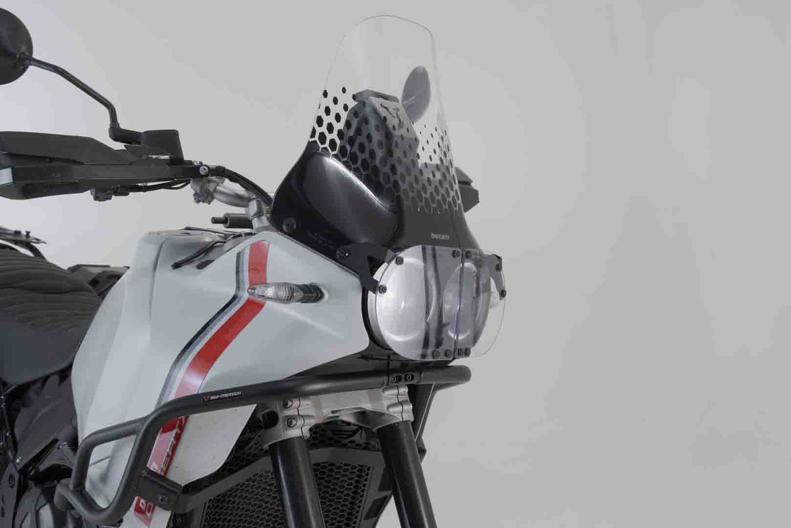 SW-MOTECH Protección de faros Soporte con embellecedor. Ducati DesertX (22-).